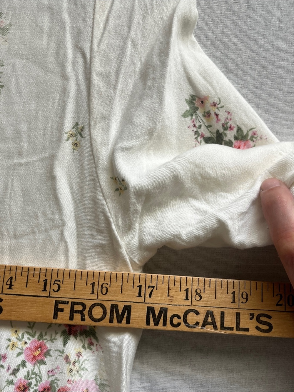 Melange White Pink Floral Midi Tunic Dress 100% Viscose Size M - Picture 7 of 11